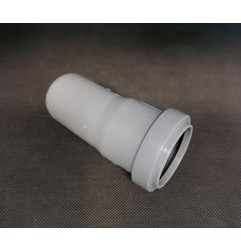 Gomito polipropilene 15 gradi, Ø 40 mm.