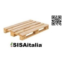 Pallet ISPM 15 norma europea 875x1000x134 mm.