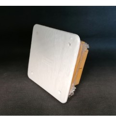 Scatola elettrica derivazione da murare 92 x 92 x 45 mm.