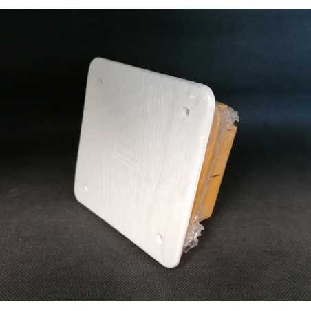 Scatola elettrica derivazione da murare 92 x 92 x 45 mm.