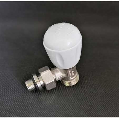 Valvola full termostatizzabile a squadra emmeti 3/8 O-ring.