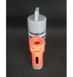 Foretto diamantato per smerigliatrice M14 Battipav Ø 25 mm.