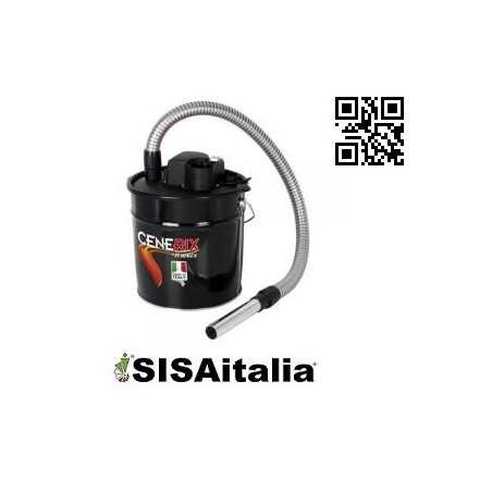 Aspiracenere elettrico CENERIX 800 W 18 L.