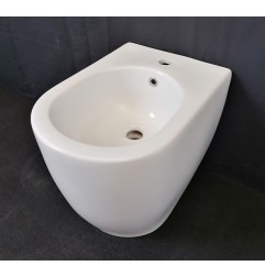 Btw bidet New Luna bianco, pavimento.
