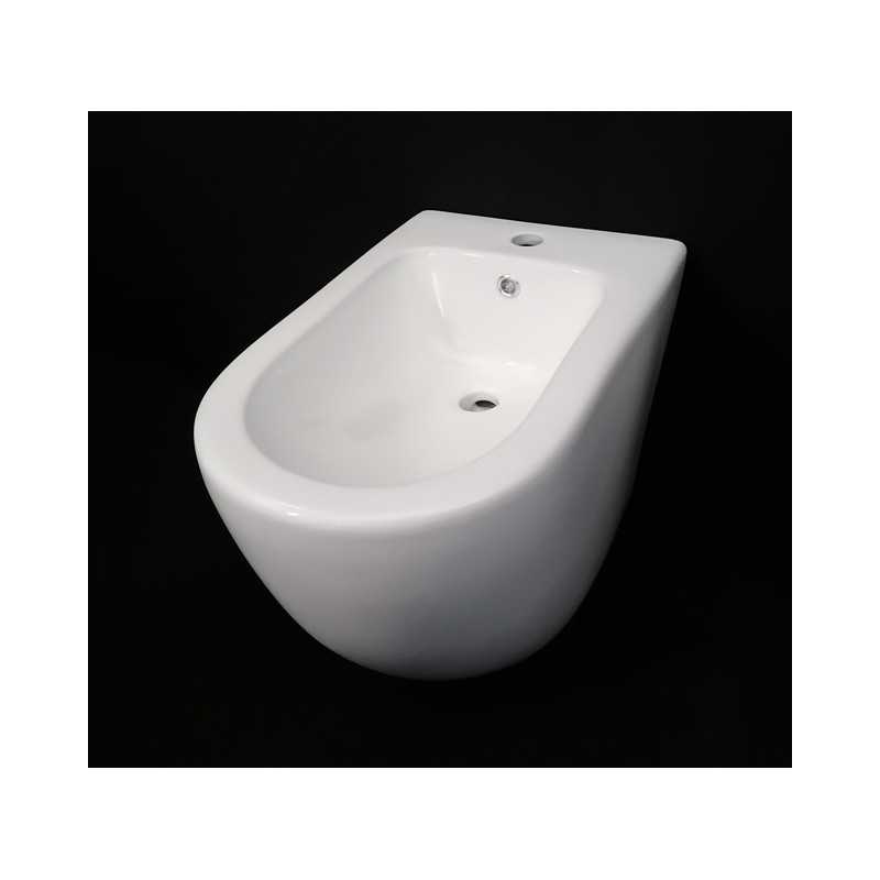 Bidet Karag LT-2141C-GW Btw Milos da pavimento bianco lucido.