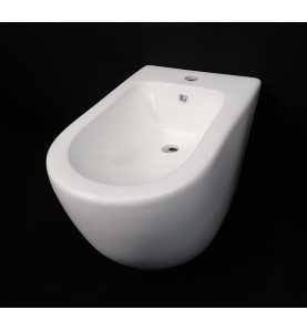 Bidet LT-2141C-GW Btw Milos da pavimento bianco lucido.