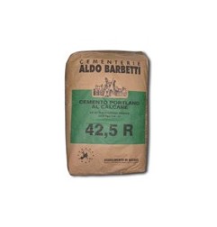 Cemento in polvere portland al calcare 42,5 R 25 kg.