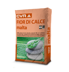 Malta naturale di calce Fior di Calce Cvr 25 kg.