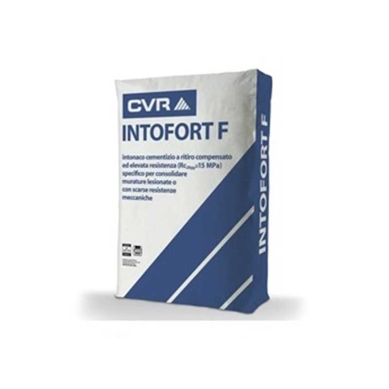 Intonaco di sottofondo cementizio INTOFORT F cod. 070112 Cvr grigio 25 kg.