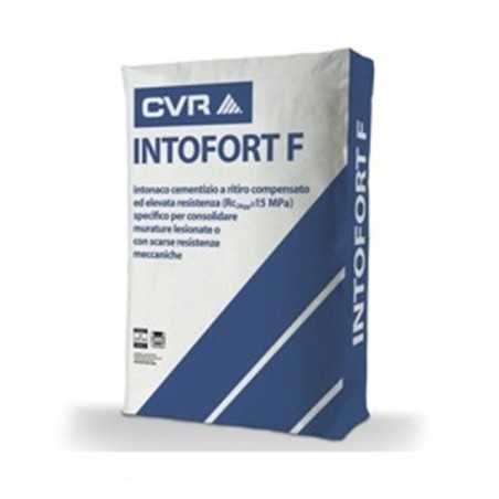 Intonaco di sottofondo cementizio INTOFORT F cod. 070112 Cvr grigio 25 kg.