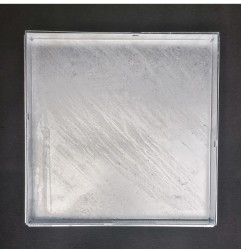 Sigillo pesante zincato lamiera H 5 cm 70x70 cm.