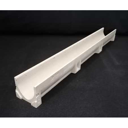 Canaletta in polimero L 100 cm W 9,8 cm H 9,5 cm