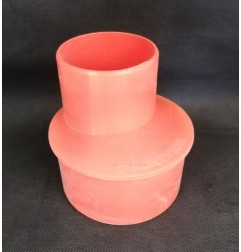 Aumento PVC arancio Ø 63 - 100 mm.