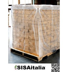 Cappuccio in PVC per protezione acqua 135x114 cm x altezza 185 cm.