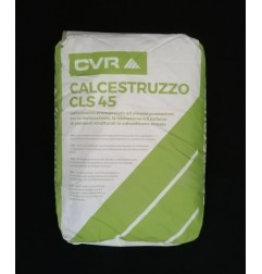 Calcestruzzo strutturale premiscelato CLS 45 Cvr 25 kg.