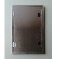 Sportello per contatore gas zincato a tenuta stagna H 540 x L 340 mm.