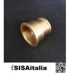Manicotto ridotto ottone F-F 3/4x1/2.