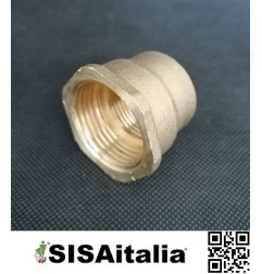 Manicotto ridotto ottone F-F 1x3/4.
