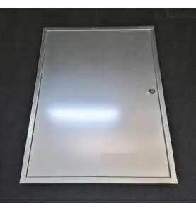 Sportello lamiera zincato contatore acqua L 60 x H 80 cm.