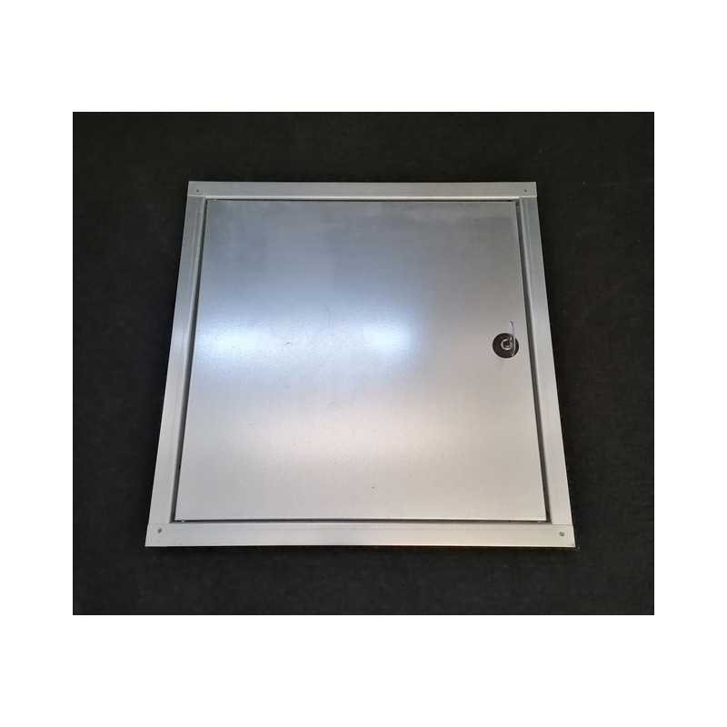 Sportello lamiera zincato contatore acqua L 40 x H 40 cm.